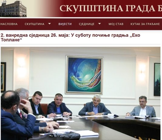 Kako je gradonačelnik obesmislio banjalučku Skupštinu