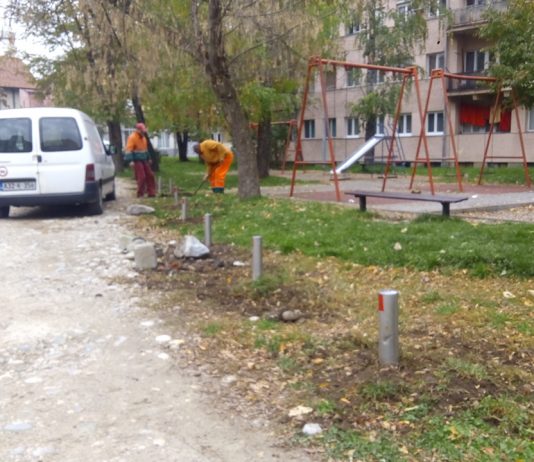 Uspjeli smo, uređuje se zelena površina u centru
