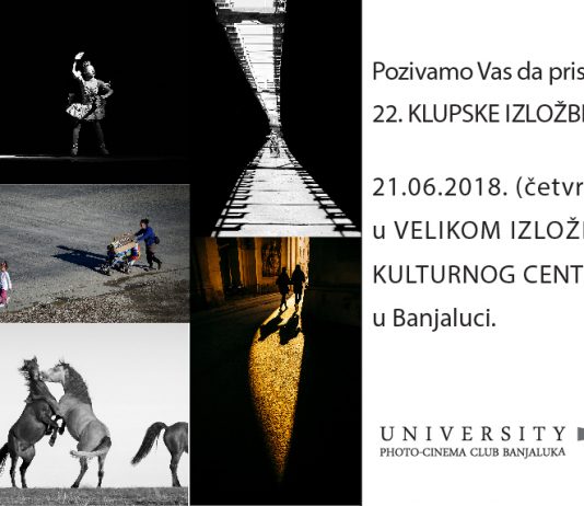 22. Klupska izložba fotografije u Banskom dvoru 21. juna
