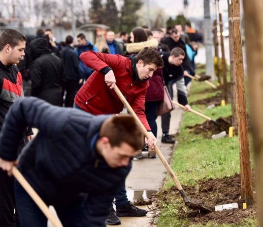 Novih 114 sadnica u “Aleji banjalučkih maturanata”