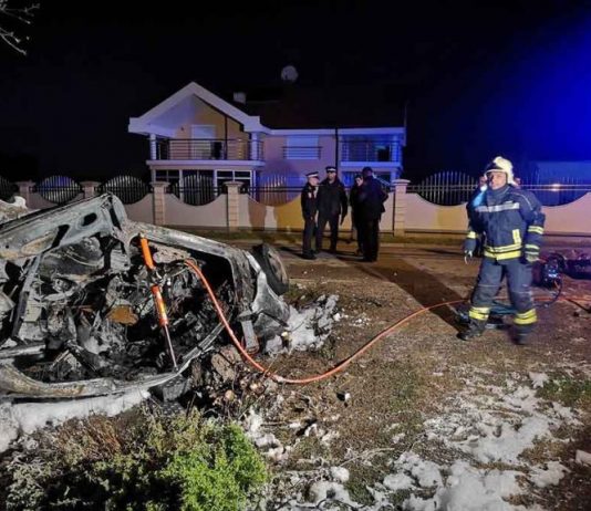 Užasna nesreća u Laktašima, vozač izgorio u automobilu