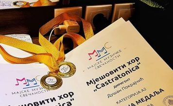 Dvije zlatne medalje u Bijeljini za hor iz Banjaluke