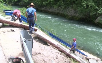 Obnavlja se slalom staza u kanjonu Tijesno