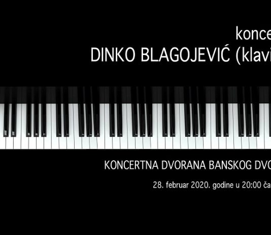 Koncert Dinka Blagojevića u Banskom dvoru