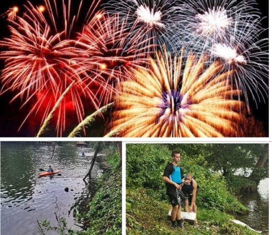 Slavili rođendan uz vatromet, a smeće ostavili mladim kajakašima!