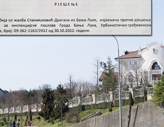 8 godina se ruši ograda oko Stanivukovićeve kuće?