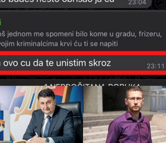 Sms obračun Radovića i Begića