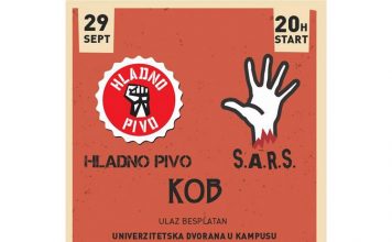 S.A.R.S i Hladno pivo u dvorani studentskog Kampusa
