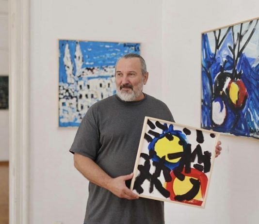 Izložba „Tragom sunca i kamena“ akademskog slikara Save Rupića u Banskom dvoru