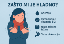 Zašto vam je stalno hladno? 11 je mogućih razloga